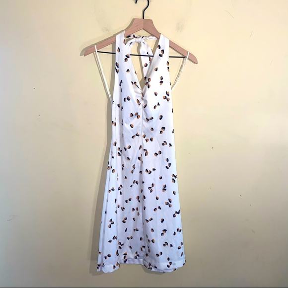 VNTG giraffe print halter dress size 10 - Picture 1 of 5